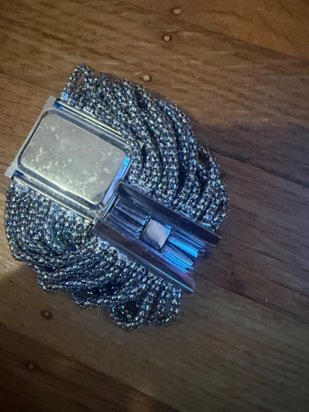 Vintage Y2K Silver-Tone Cuff Watch Lot (Geneva & Juashida)
